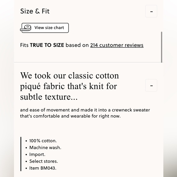 J. Crew Mens • NWOT • Cotton piqué-stitch crewneck sweater - Picture 9 of 9